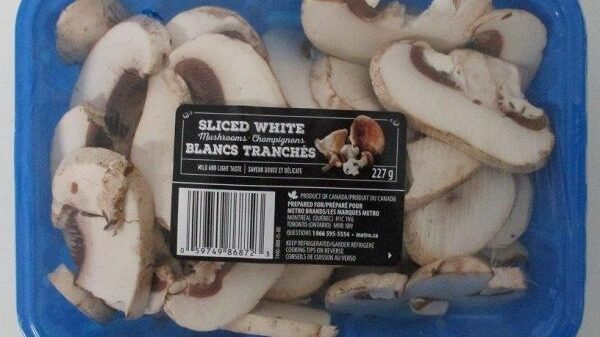 Sliced mushrooms sold in Ontario, Quebec recalled over possible Listeria contamination