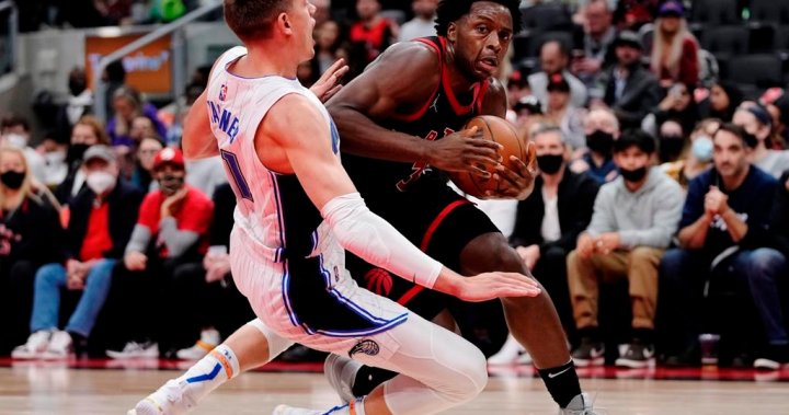 Raptors hang on for 110-109 win over Magic