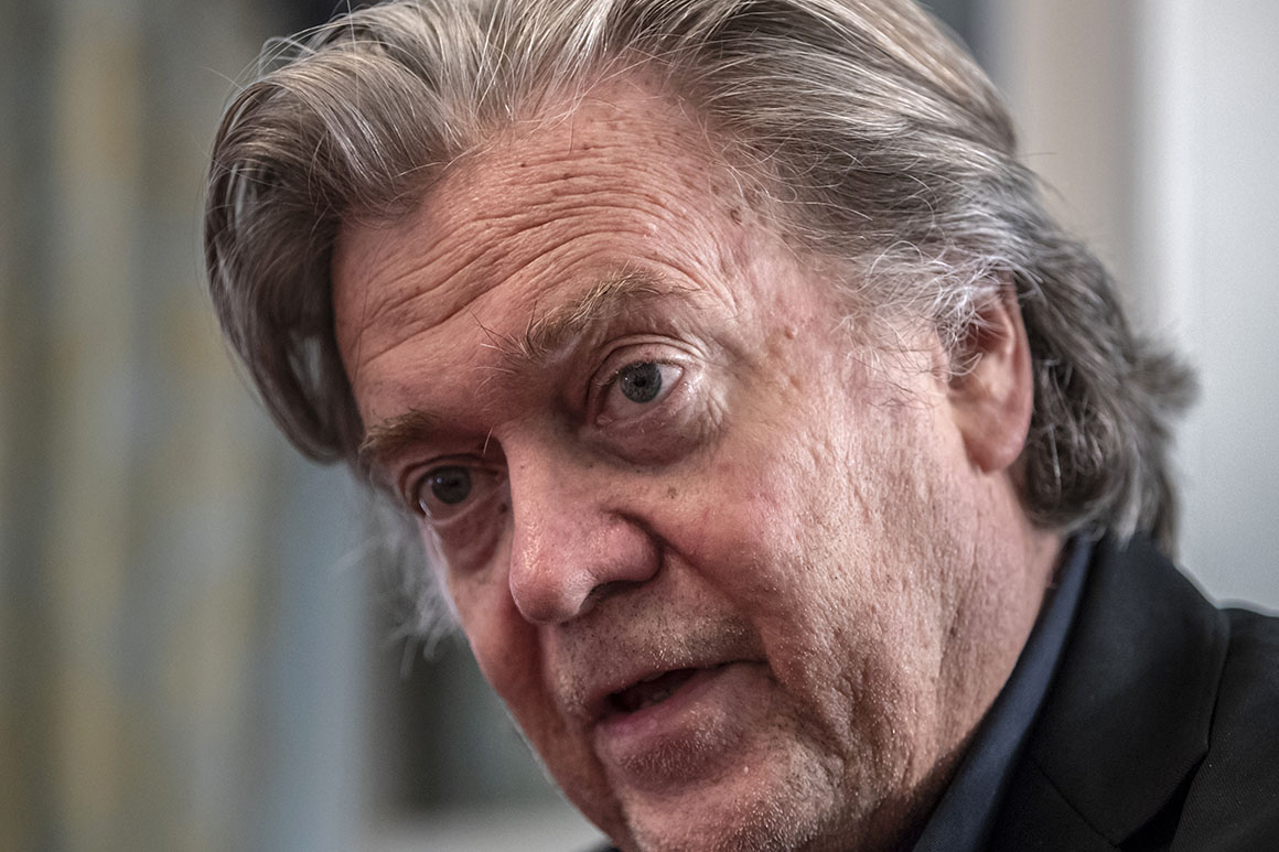 House votes to hold Steve Bannon in criminal contempt