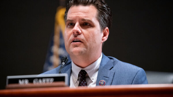 Man arrested for allegedly threatening Matt Gaetz