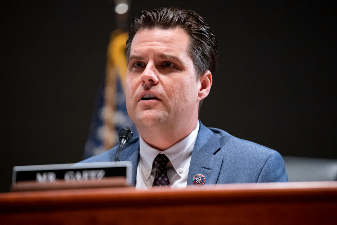 Man arrested for allegedly threatening Matt Gaetz