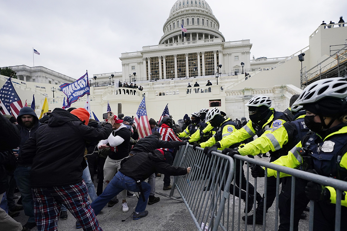 New Capitol Police document shows how unprepared they were for Jan. 6 riots