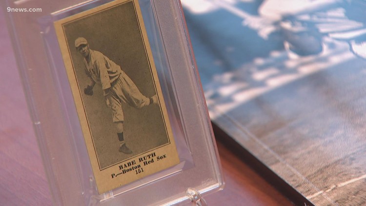 Babe Ruth card being sold in Colorado expected to go for  million