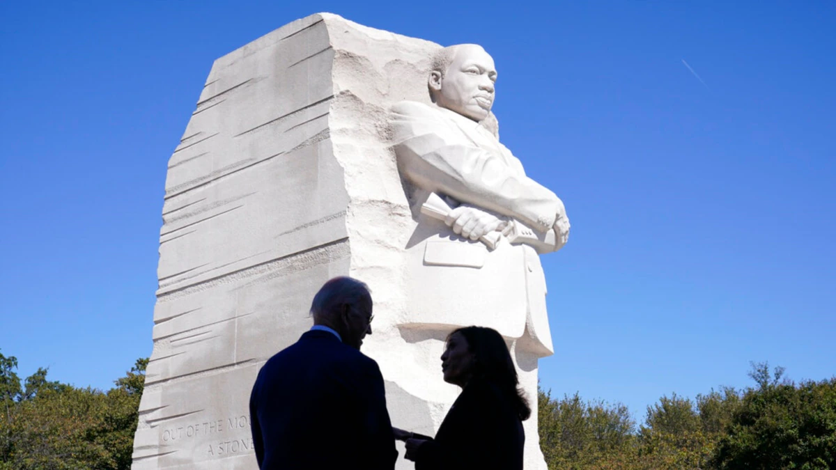 Biden Ties Legislative Agenda to MLK Push for Racial Justice