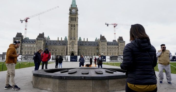 Feds remove memorial for residential school victims from Parliament Hill – National