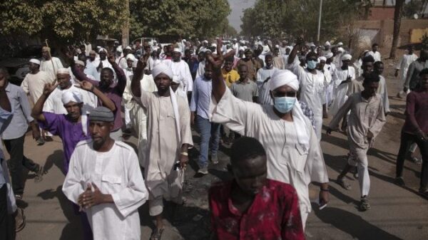 Sudan military coup: Thousands gather for nationwide protests – National