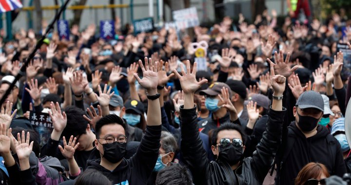 2nd person found guilty under Hong Kong security law for chanting pro-democracy slogans – National