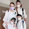 Ex-actress Yvonne Lim and family wore full PPE for flight back to Taipei, Entertainment News & Top Stories