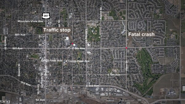 Longmont fatal crash: Suspect fled traffic stop, police say