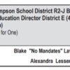 Colo. school board candidate has ‘No Mandates’ nickname on ballot