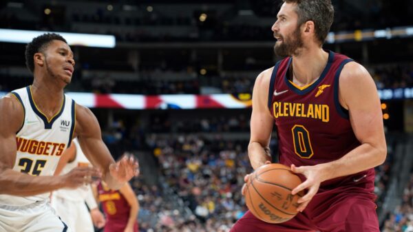 Kevin Love, Jarret Allen guide Cavaliers to win over Nuggets