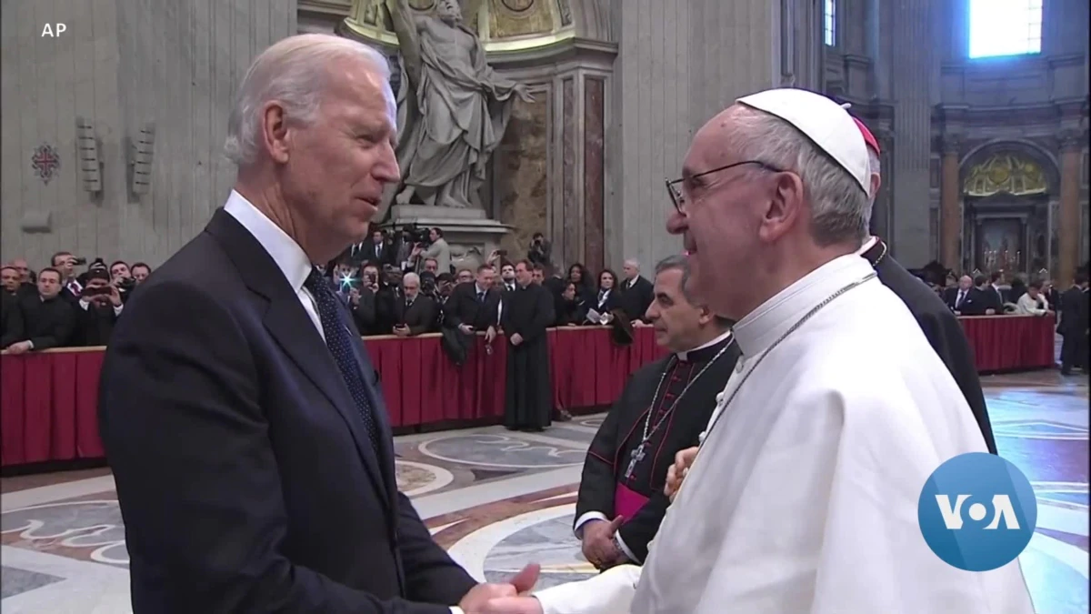 Biden Says Pope Supports His Holy Communion Rights