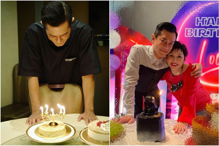 Actor Louis Koo gets two different cakes for his 51st birthday, Entertainment News & Top Stories