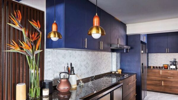 The Chic Home: 5-room HDB flat stands out with striking blue hue, Home & Design News & Top Stories