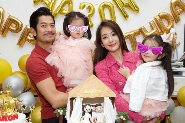 Aaron Kwok shares rare photos of family for his 56th birthday, Entertainment News & Top Stories