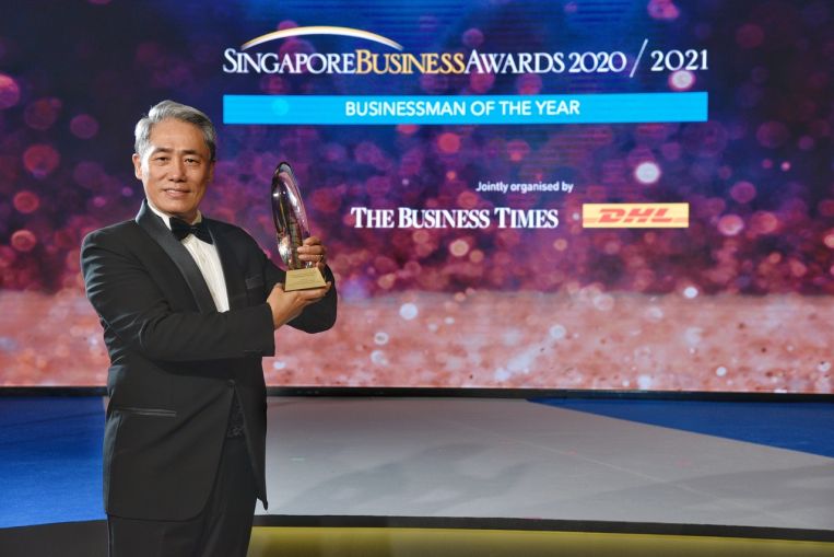 Nanofilm’s Shi Xu named Businessman of the Year at Singapore Business Awards, Companies & Markets News & Top Stories