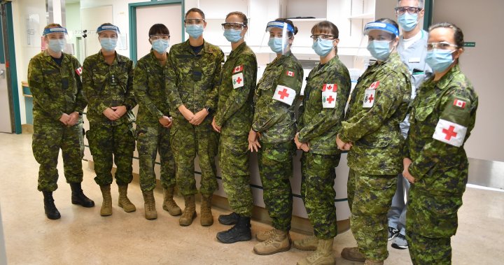 Canadian military to provide COVID-19 support in Saskatchewan