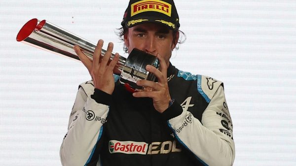 Fernando Alonso again on the F1 podium after report seven-year hole