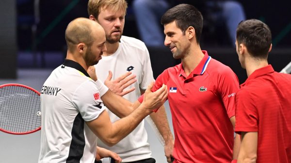 Davis Cup: Djokovic’s Serbia surprised by Germany, Medvedev leads Russians to victory