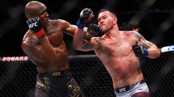 Kamaru Usman praises Colby Covington after tough title defense at UFC 268