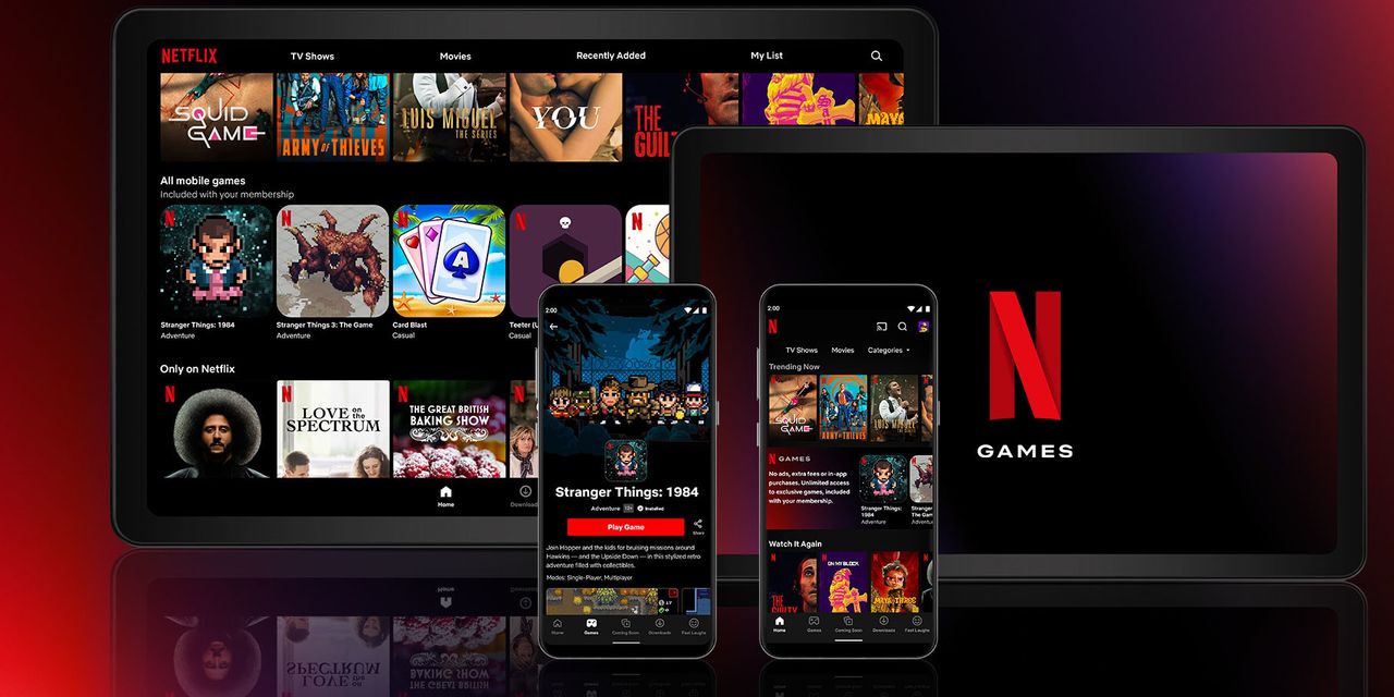 Netflix Adds Mobile Games to Its App for Some Users