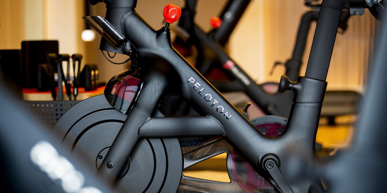 Peloton’s Sales Lose Speed as Fewer People Work Out at Home