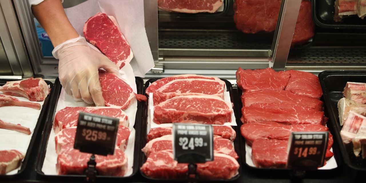 Consumers Trade Rib-eye for Ground Beef as Grocery Prices Rise