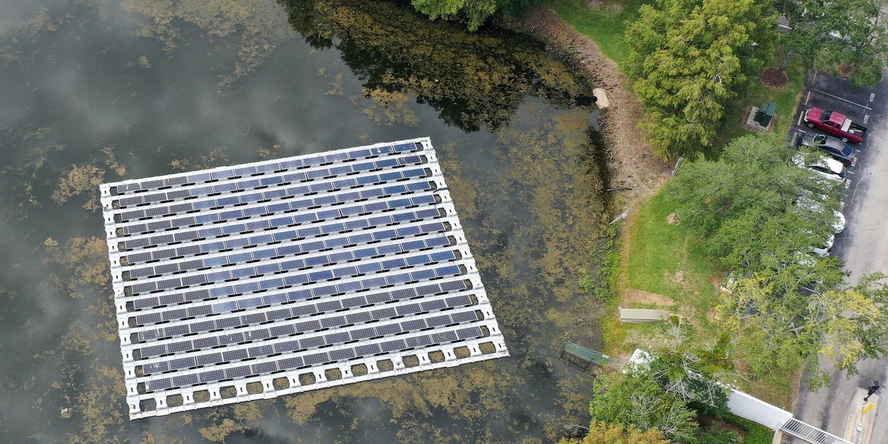 Where to Put Solar Panels? How About on the Water?