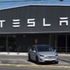 Tesla Share Price Edges Down Ahead of Market Open