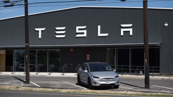 Tesla Share Price Edges Down Ahead of Market Open