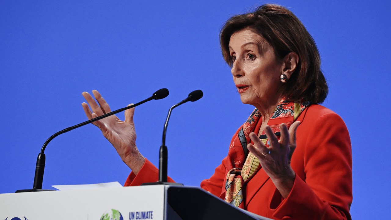 Pelosi touts Build Back Better at COP26, confident in reconciliation bill Nov 15 deadline