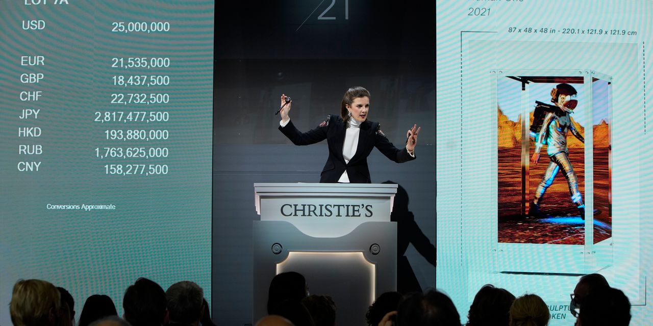 How Christie’s Is Pitching Its Growth From Picassos to NFTs