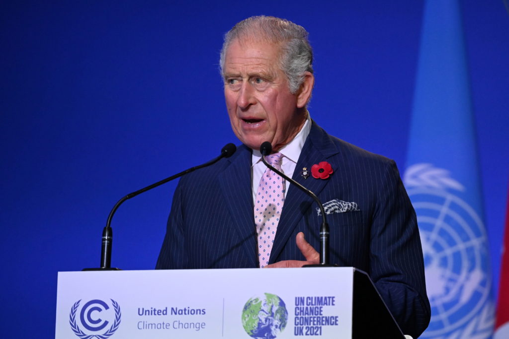 WATCH: Britain’s Prince Charles gives statement at COP26 climate summit in Glasgow