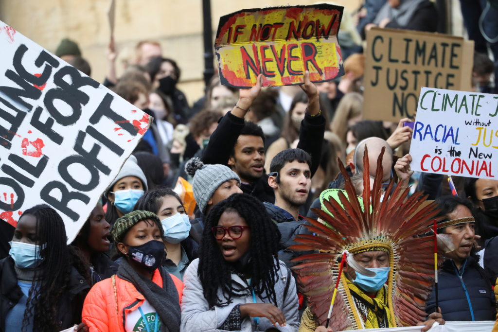 Young climate activists raising voices but fear going unheard at COP26