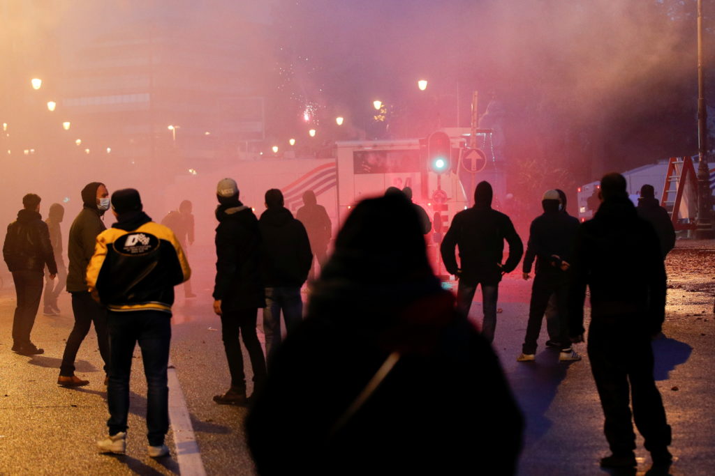 Tens of thousands protest Belgium’s tighter COVID-19 rules