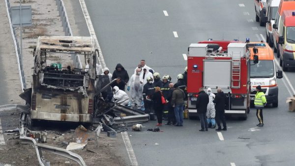 Bus crash in Bulgaria kills at least 45