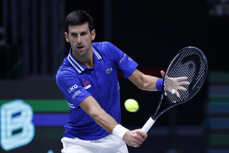 Tennis: Djokovic-led Serbia down Austria in Davis Cup opener, Tennis Information & High Tales