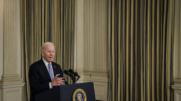 Biden denounces efforts to strip Republicans who supported infrastructure of committee standing