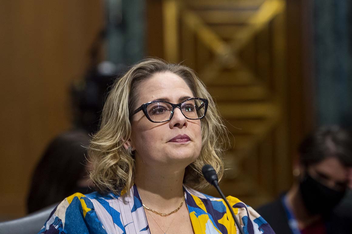 Sinema speaks up — and shakes off her critics