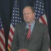 Polis holds briefing on state budget