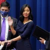 Michelle Wu Sworn in as Boston’s First Girl Elected Mayor 