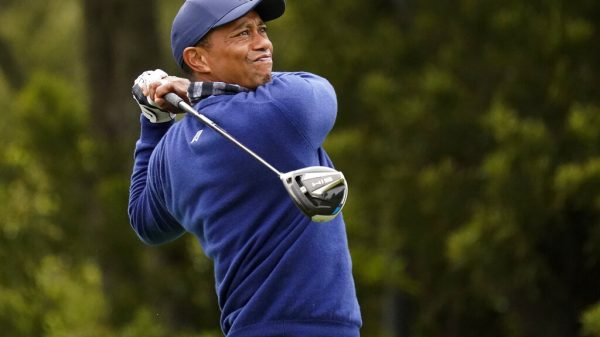 ‘Making progress’: Video of Tiger Woods hitting balls excites golf world