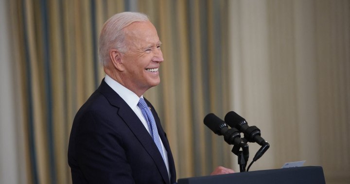 Biden says Democrats ‘delivered’ by passing T infrastructure spending bill – National