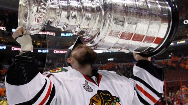 Brad Aldrich’s name now covered by Xs on Stanley Cup at Blackhawks’ request – National