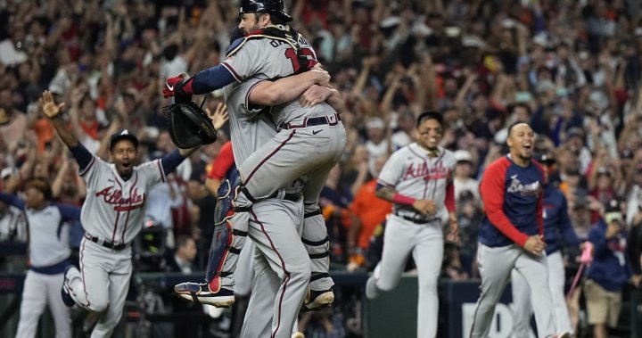 Atlanta Braves win 1st World Series title since 1995, defeating Houston Astros 7-0 – National