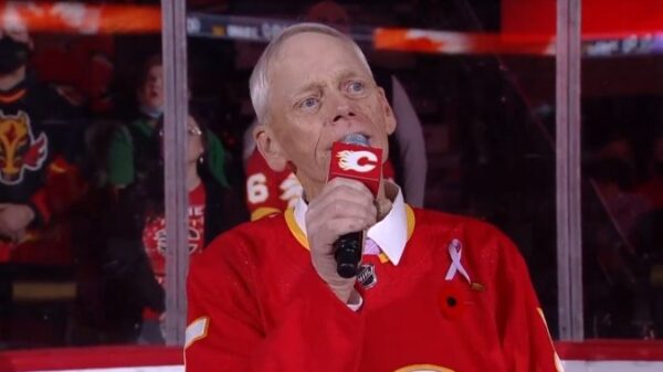 N.B. man fulfills lifelong dream of performing national anthem for the Calgary Flames