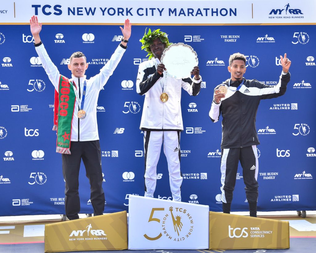 Comeback story: Korir wins NYC Marathon 2 years after 2nd