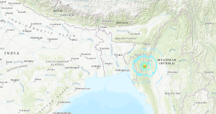 Magnitude 6.1 earthquake strikes India-Myanmar border area, rattles Bangladesh – Nationwide