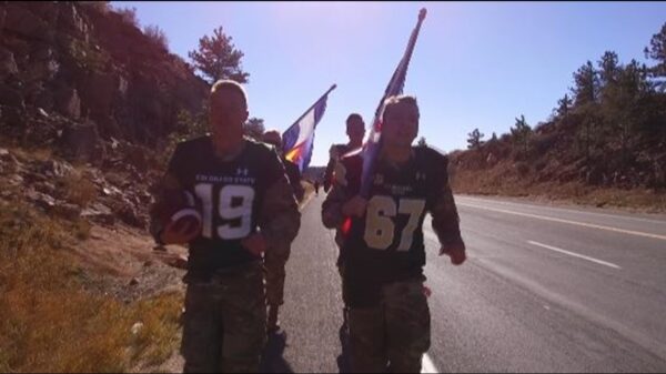 CSU and Wyoming ROTC battalions complete Bronze Boot run