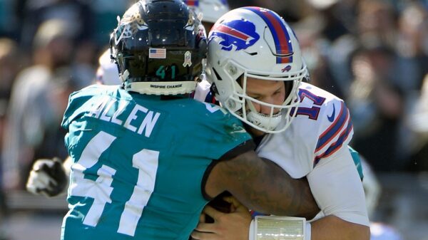 Josh Allen sacks and intercepts Josh Allen as Jags top Bills